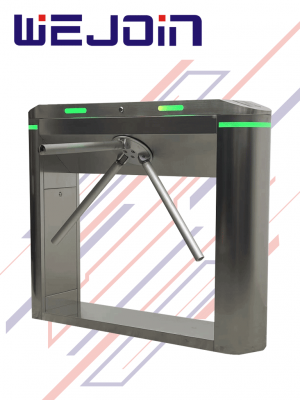 WEJOIN WJTS212 - Torniquete Automático Industrial  Servo Motor  3M Ciclos  Bidireccional  Alto Flujo  Acero Inoxidable  LED  Sin Contacto  Exterior Protegido Compatible con Cualquier Control de Acceso - Image 1