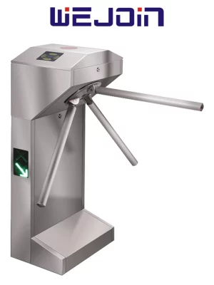 WEJOIN WJTS213 - Torniquete Automático Industrial Servo Motor 3M Ciclos Bidireccional Alto Flujo Acero Inoxidable LED Sin Contacto Exterior Protegido Compatible con Cualquier Control de Acceso - Image 1