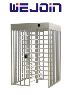 WEJOIN WJFTH603B - Torniquete Sencillo de Cuerpo Completo Bidireccional en Acero 304 Inoxidable para Exterior 5 Millones de Ciclos pase 25-35 Personas por Minuto Compatible con Controles de Acceso - Image 1