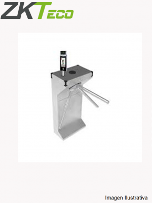 ZKTECO TS1000D - Torniquete Bidireccional / Acero SUS304  / 110V / 25 a 30 x Min / Carril 50 cm / Exterior Protegido / 1 millón de Ciclos / No cuenta con Lectores y Panel / Compatible Rostro, Palma, Huella, Tarjeta, QR - Image 4