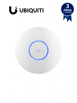 UBIQUITI U6+ - Access Point UniFi U6 Plus doble banda WiFI 6 802.11ax, MIMO 2x2 , ideal para pequeñas y medianas empresas. - Image 1