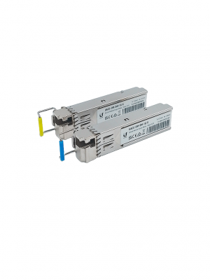 UBIQUITI UACC-OM-SM-1G-S-2 - Módulo SFP monomodo con transceptor mini GBIC, velocidad de hasta 1.25Gbps y conector tipo LC. Alcance de hasta 3km. - Image 2