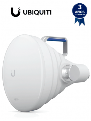 UBIQUITI UISP-HORN - Antena Sectorial 30° tipo Horn para Multipunto, 19.5 dBi. Rango extendido 5.15 - 6.875 GHz. Alto aislamiento al ruido. Compatible solo con AF5XHD, RP5ACGEN2 y LTURocket - Image 1