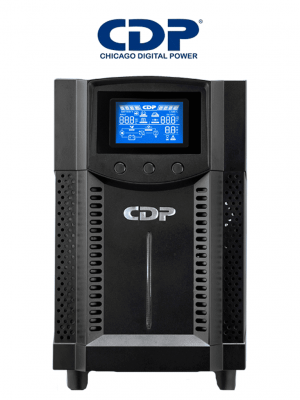 CDP UPO11-1 AX- UPS Online de 1000VA/ 1000W / 6 Terminales de salida / 2 son programables / Pantalla LCD / Entrada para banco de baterías / Respaldo 5min a carga completa - Image 1