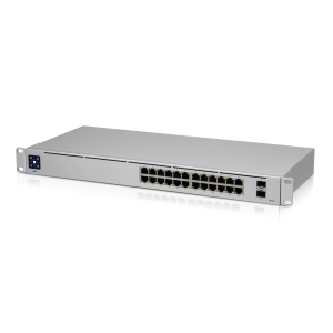 UBIQUITI USW-24 UniFi Switch Capa 2 de 24 puertos 10/100/1000 Mbps más 2 puertos 1G SFP, con pantalla informa - Image 4