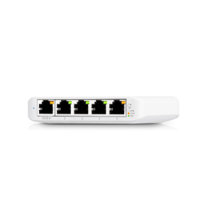UBIQUITI USW-FLEX-MINI Switch UniFi Administrable Compacto de 5 Puertos 10/100/1000 Mbps, entrada de PoE 802.3af/at - Image 2