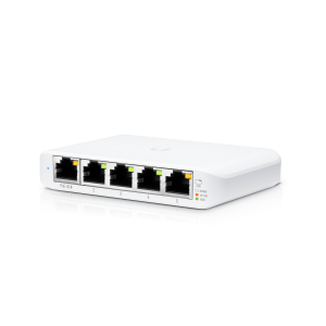 UBIQUITI USW-FLEX-MINI Switch UniFi Administrable Compacto de 5 Puertos 10/100/1000 Mbps, entrada de PoE 802.3af/at - Image 5