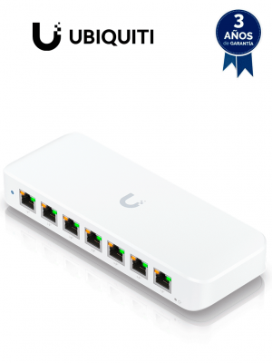 UBIQUITI USW-ULTRA-60W - Switch UniFi Ultra capa 2, de 7 puertos POE+ de salida y 1 puerto POE++ de entrada, 52W totales, Incluye adaptador de corriente alterna. - Image 1