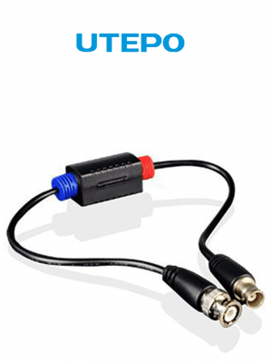UTEPO UTP1201XPHD - Aislador pasivo de tierra por BNC en HD, elimina ruido e interferencia por lazos de tierra, soporta señales de video HDCVI/TVI/AHD - Image 1