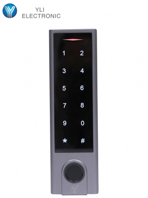 YLI YK1068A - Control de Acceso con Teclado Touch / Huella / Tarjetas ID 125 Khz / Exterior / Entrada Wiegand para Lector Esclavo - Image 1
