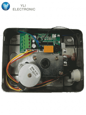 YLI ABK703BS - Cerradura inteligente con cierre automático cuenta con juego de 3 llaves, sensor con luz LED de status o correcto cerrado, apertura con pulso voltaje de 12VDC - Image 3