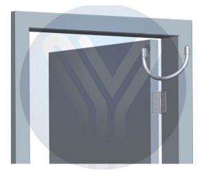 YLI DLK401 - Pasacable para Puertas / Protección de cableado en instalaciones de Cerraduras Magnéticas, Eléctricas y Control de Acceso en General - Image 2