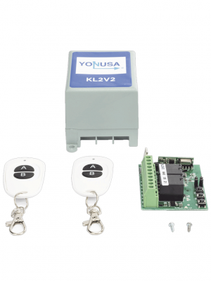 YONUSA KL2V2 - Modulo de mando receptor y dos transmisores compatible con todos los energizadores Yonusa, conexion sencilla, armado y desarmado de cerco electrico - Image 5
