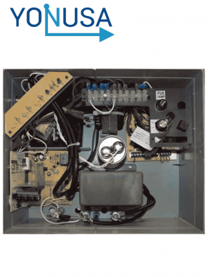 YONUSA EY10000127AF - Energizador de Alta Frecuencia para Cerco Eléctrico 10,000 V, Cobertura de hasta 10,000 metros Lineales (o 2,000 metros en 5 Líneas), Incluye Interfaz con 2 Zonas Cableadas y Soporta Módulo WiFi - Image 2