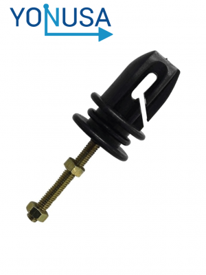 YONUSA AP401 - Aislador 3 en 1 realiza funcion de aislador Paso, esquina y tensor para cercos electricos / Resistente a la corrosión / Resistencia de tensión de 70 a 120 Kgs - Image 1