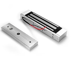 ZKTECO LM120PAK - Paquete de contrachapa magnética de 120 kg, voltaje de 12VDC incluye soporte ZL para su instalación, compatible para puertas de madera y metal - Image 4