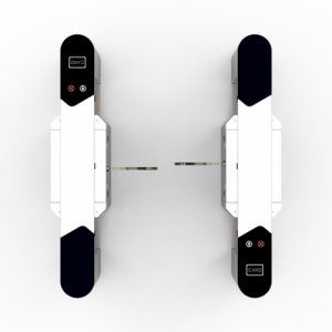 ZKTECO FBL6000PRO - Barrera Peatonal Tipo Flap Bidirecc. / 2 Chasis Acero SUS304 / Aletas de Acrílico / Infrarrojos / Carril 60 cm / 110V / 30 Personas x Min / 5 millones de Ciclos / Exterior Protegido / No cuenta con Lectores y Panel - Image 3