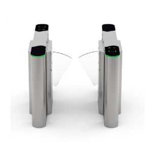 ZKTECO FBL6000PRO - Barrera Peatonal Tipo Flap Bidirecc. / 2 Chasis Acero SUS304 / Aletas de Acrílico / Infrarrojos / Carril 60 cm / 110V / 30 Personas x Min / 5 millones de Ciclos / Exterior Protegido / No cuenta con Lectores y Panel - Image 2