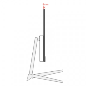 ZKTECO ZD222KA - Monitor LED Full HD de 22 pulgadas / Resolución 1920 x 1080 / Retroiluminación DLED / 1 Entrada de video HDMI y 1 VGA / Ángulo de Visión Horizontal 178° /  Soporte VESA / Incluye Cable HDMI / Ideal para hogar y oficina - Image 4