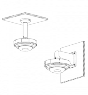 DAHUA DH-PFA108 - Adaptador para Brazo de Pared o Techo, Compatible con PFB300C, PFB303W y DH-PFA111. - Image 2