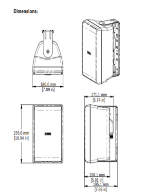 BOSCH M_LB20PC60EW5L- UN PAR DE ALTAVOCES DE 5 PULGADAS/ COLOR BLANCO/ IP65/ 70 Y 100V/ 60W - Image 2