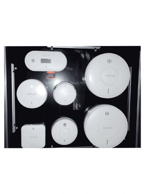 DAHUA WISUALARM DHI-HY-DBRF- Maletín DEMO de sistema de incendio residencial, Incluye DHI-HY-GW02A/DHI-HY-SA5MA/DHI-HY-HT5MA/DHI-HY-SA5MB/ DHI-HY-HT5MB/DHI-HY-MRF50-R8/DHI-HY-GW01A/ SA30A-R8/ SA40A-R8/ HT10A-R8/GC20D-R8/ GC30A-R8, - Image 4