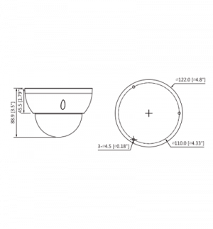 DAHUA IPC-HDBW5241RN-ASE - Cámara IP Antivandálica Resolución de 2 MP/ Lente 2.8 mm/ ∢ 106°/ IR 50 mts/ IA WizMind/ Detección Facial/ Protección Perimetral/ Conteo de Personas/ Starlight/ ePoE/ WDR/ H.265/ IP67/ IK10/ E&S Alarma/ E&S Audio/ - Image 2