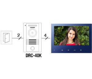 COMMAX CDV70H2 - Monitor para Videportero Analógico con Pantalla de 7" Soporta 2 Frentes de Calle y un Interfón - Image 4