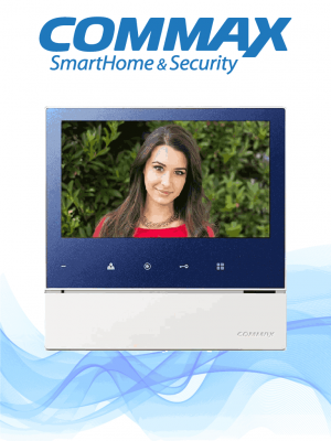 COMMAX CDV70H2 - Monitor para Videportero Analógico con Pantalla de 7" Soporta 2 Frentes de Calle y un Interfón - Image 1
