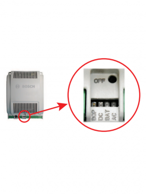 BOSCH A_APSPSU60 - Fuente de energia 12V o 24V / Puerto para bateria integrado / Compatible con controlador AMC2 - Image 3