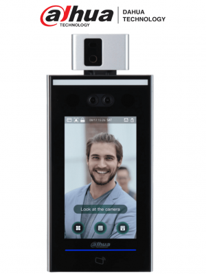 DAHUA ASI7213XT1- Control de acceso STANDALONE por Reconocimiento Facial con Detección de Temperatura/ 100,000 Rostros/ Para Interior/Pantalla 7" - Image 1