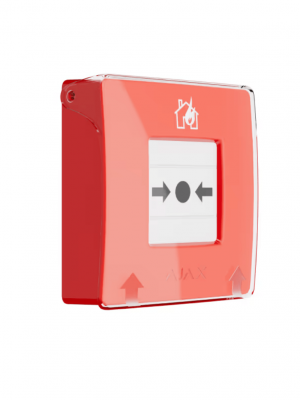 AJAX Manual CallPoint (Red) - Estación manual inalámbrica reajustable con escenarios programables. Versión de color rojo. - Image 4