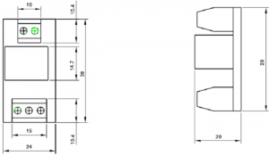 YLI PCB502 - Modulo de relevador externo / Para control de acceso / Conexiones NO /  NC /  COM a 12 VDC/ - Image 2
