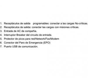 CDP UPO11-1 - UPS / 1000VA / 900W / torre / 4 Terminales de salida / Pantalla LCD / Baterias 12V a 9AH X 2 / Voltaje de entrada 120VCA - Image 2