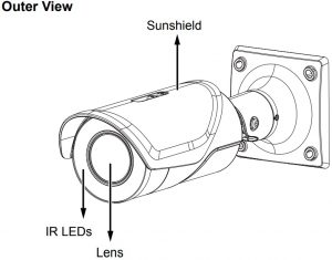 VIVOTEK IB9387-HT-A - Cámara IP bala exterior 5 MP, lente varifocal remota 2.7-13.5mm, Smart IR II hasta 50m, WDR Pro, SNV, Smart Stream III, Motion, protección IP67/IK10, ciberseguridad Trend Micro, con conectores DI, HACER y ONVIF. - Image 2