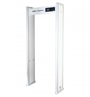 Dahua ISC-D109L Arco detector de metales con 9 zonas de detección, pantalla de 5 dígitos, luces indicadoras y contador de paso. Ofrece alarmas ajustables con 99 tonos y volumen configurable, brindando seguridad y precisión. - Image 3