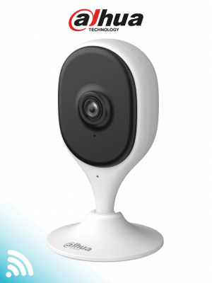 DAHUA DH-C3A - Cámara WiFi IP Cubo de 3MP con IA avanzada para detección de humanos y mascotas. Equipado con WiFi 6, emparejamiento por Bluetooth, audio bidireccional,  IR de 10m, compresión H.265 y alarma de sonido - Image 1