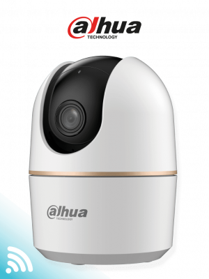 DAHUA DH-H5A - Cámara IP Domo Motorizado Wifi de 5 Megapíxeles con IA, autotracking, audio bidireccional (micrófono y altavoz), sirena, IR de 10 m, ranura MicroSD, detección de humanos y modo privacidad - Image 1