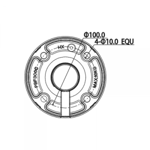 DAHUA PFB300C - Montaje de techo para camaras PTZ DAHUA SD65 / SD69 / SD6A Y SAXXON SD4925 / SD5925PRO / SD5940TM - Image 3