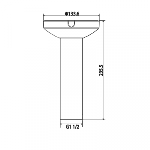 DAHUA PFB300C - Montaje de techo para camaras PTZ DAHUA SD65 / SD69 / SD6A Y SAXXON SD4925 / SD5925PRO / SD5940TM - Image 2