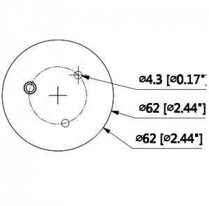 DAHUA HDW1220GN-M-036 - Camara mini domo especial para DVR movil DAHUA 1080p / Lente 3.6 mm / Angulo vision 83 grados / Audio / Smart ir 20M / IP67 / Metalica - Image 2