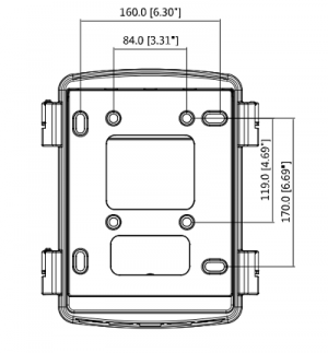 DAHUA DH-PFA140A - Caja de Conexiones Anticorrosión/ Material Aluminio & SECC/ IP66/ - Image 3