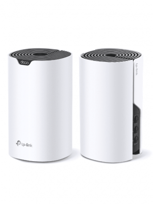 TP-LINK Deco S7(2-pack)- Kit de 2 routers inalámbricos MESH para hogar de doble banda Wi-Fi 5 AC1900 Mbps con 3 puertos Gigabit WAN/LAN, 3 antenas internas y administración en la app Deco (iOS, Android). (2 piezas) - Image 2