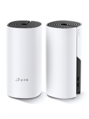 TP-LINK Deco M4(2-pack) - Kit de 2 routers inalámbricos MESH para interior y hogar de doble banda Wi-Fi 5 AC1200 Mbps, con 2 puertos Gigabit WAN/LAN, 2 antenas internas y administración mediante la app Deco (iOS, Android). (2 piezas) - Image 2