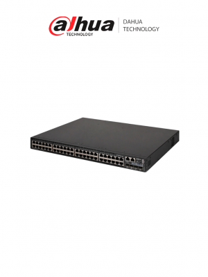 DAHUA S560048GT4XF- Switch de Nivel Enterprise/ 48 Puertos Gigabit/ Administrable Capa 3/4 Puertos para Fibra/ Soporta VLAN - Image 1