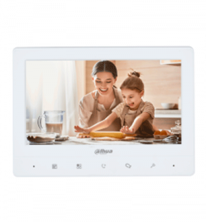 DAHUA KTA02M - Kit de videoportero analógico con frente de calle metálico y cámara de 1.3 MP, DWDR e IR automático. Incluye monitor TFT de 7", entrada y salida de audio, y soporte para botón de salida. Ideal para seguridad y comodidad/ - Image 2