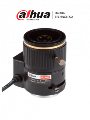 DAHUA PFL2712 - Lente varifocal de 6MP 1/2.7" de 2.7-12mm - Image 1