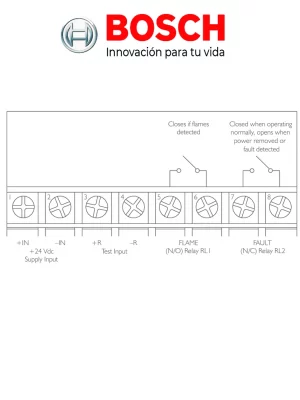 BOSCH F_016519 - Detector de Llama Antiflama Ex d / IR3 - Image 2