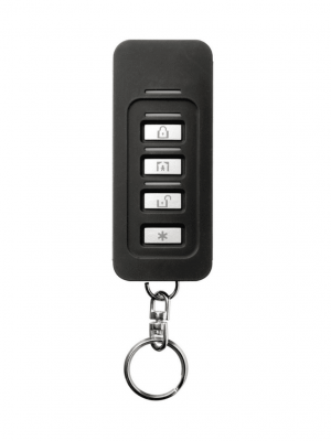 DSC PG9929 - Llavero de 4 botones programables inalámbrico  Power G  Slimline compatible con NEO, PRO, Qolsys e IoTega - Image 2