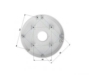 DAHUA PFA101 - Adaptador para montaje de pared PFB302S / Techo PFB300C / Camaras H dBW5121 / 5220 / 5221 / 5421 / 8231 / 8331EZ / HDC - Image 3